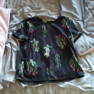 Shein cactus shirt